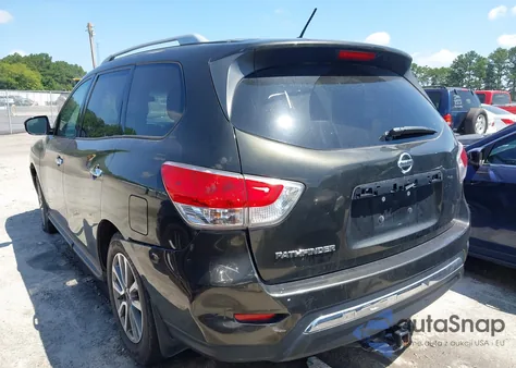 2015 Nissan Pathfinder S из США, поврежденный, VIN 5N1AR2MN8FC723996